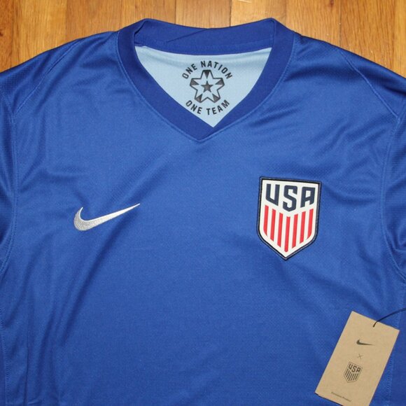 Nike USA 2024 Away Long Sleeve Soccer Jersey Men's M USMNT - Picture 2 of 4
